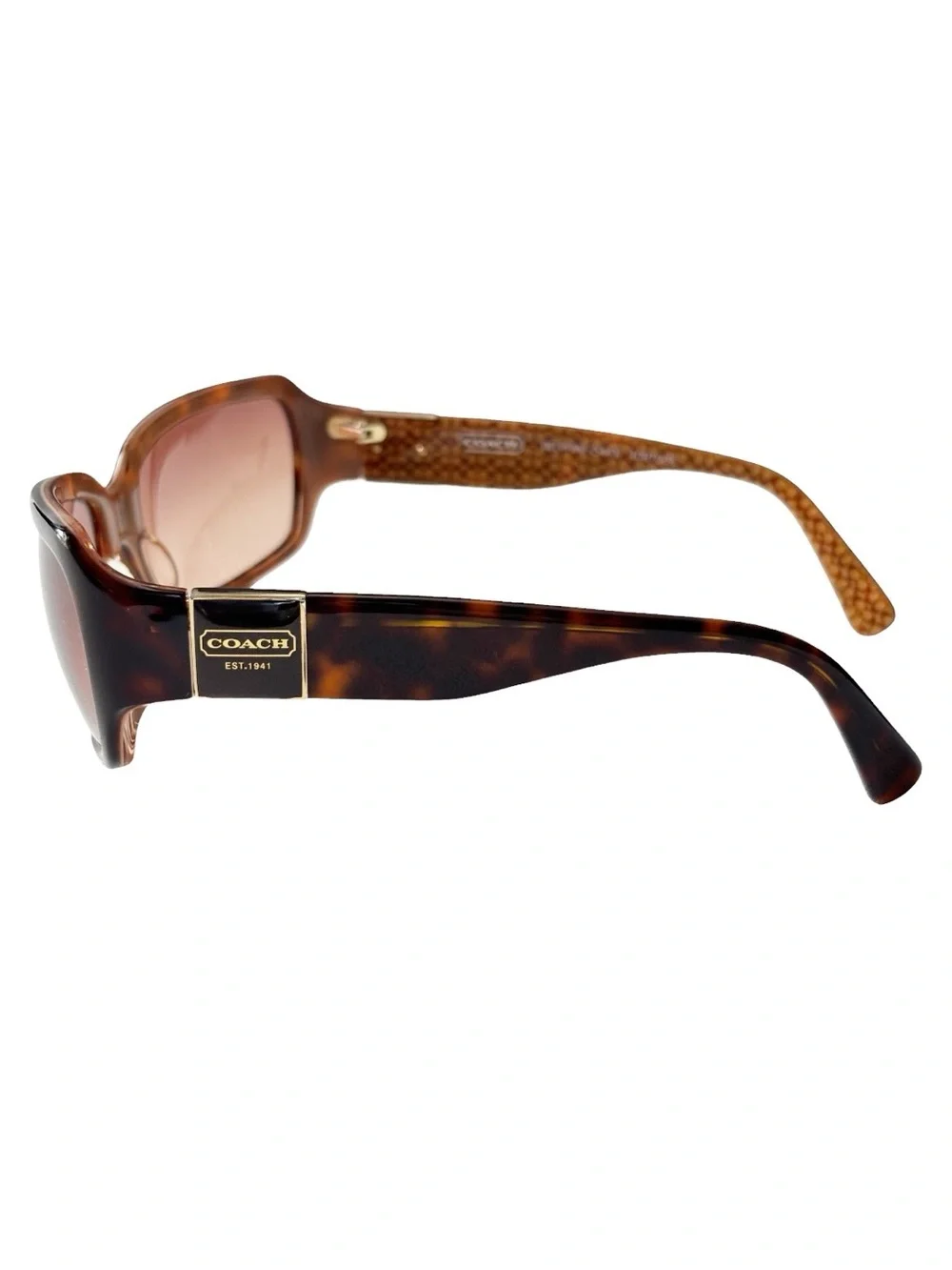 Coach vintage Delphine S443 Tortoise women’s sunglasses w/Coach Case | 57.17.125